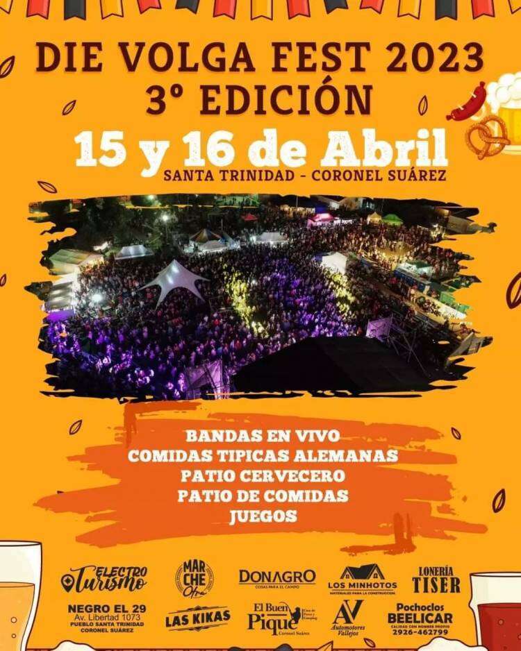 Llega la tercera edición de Die Volga Fest en Pueblo Santa Trinidad