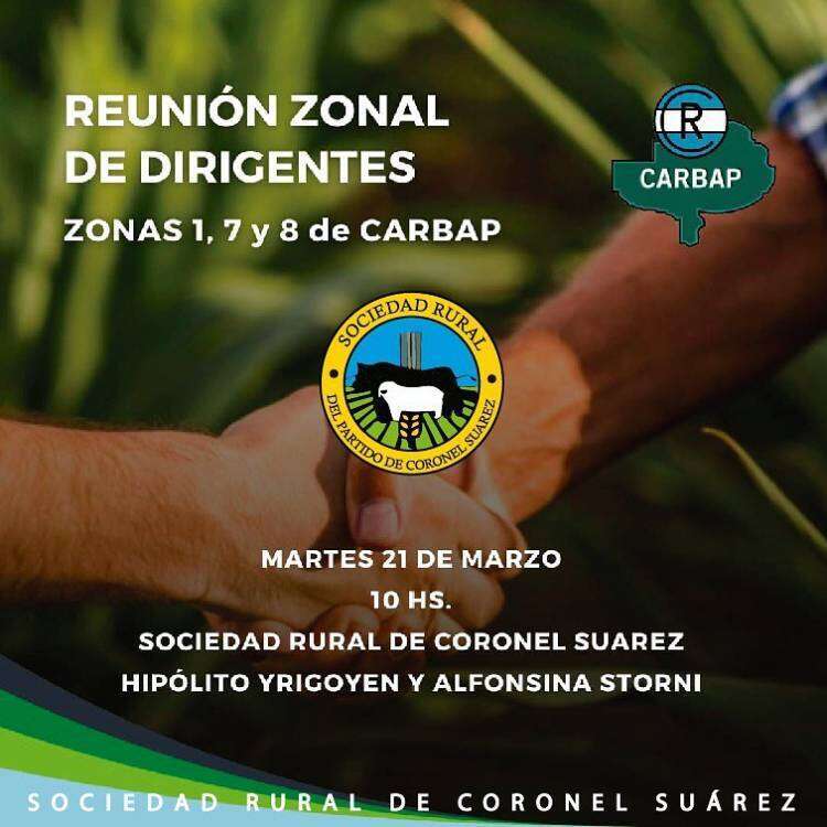 Reunión zonal de dirigentes de CARBAP