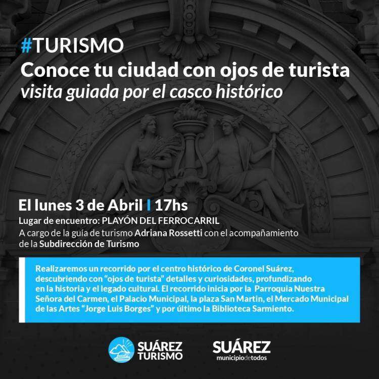 Conoce tu ciudad con ojos de turista, visita guiada por el casco histórico
