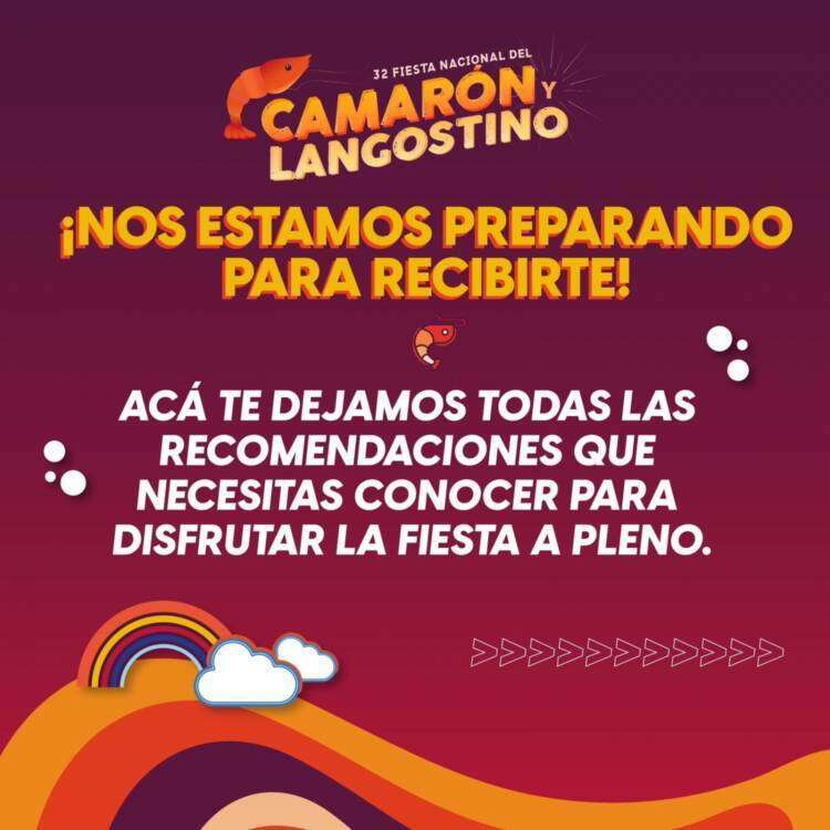  Atención a los detalles de la Fiesta del Camarón y el Langostino 