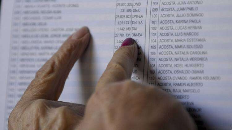 El martes 25 de abril vence el plazo para incluir cambios en el padrón electoral