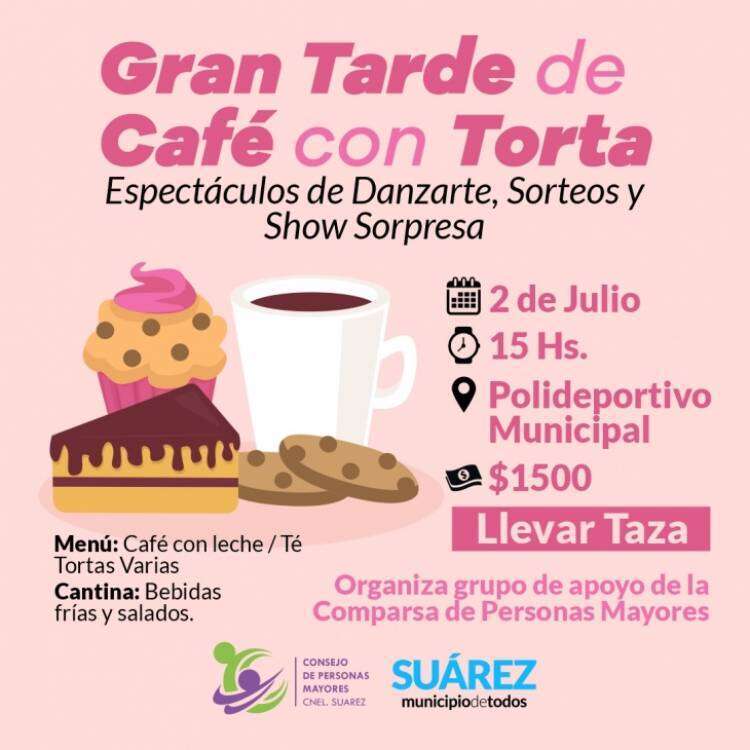 Personas Mayores: Gran tarde de Café con Torta