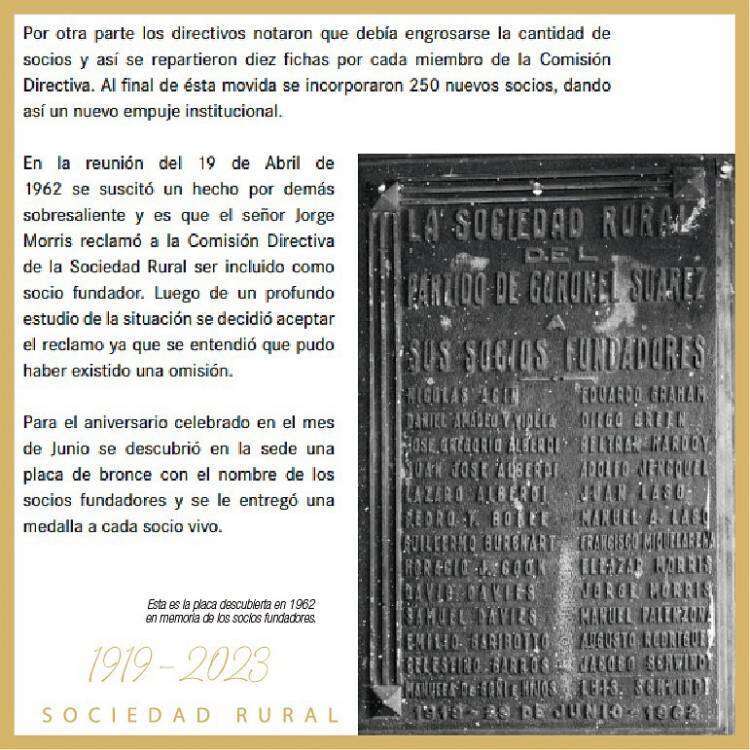 104° aniversario de la Sociedad Rural de Coronel Suárez