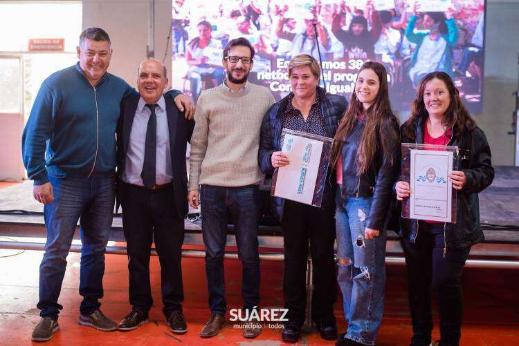 El Ministro Agustín Simone y el Intendente Ricardo Moccero entregaron 318 escrituras en Coronel Suárez