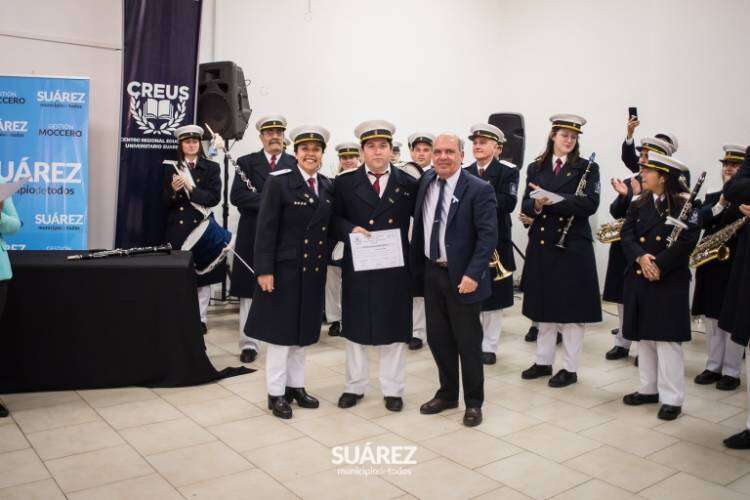 6 de Agosto: Reconocimientos a integrantes de la Banda Municipal de Música "Bartolomé Meier"