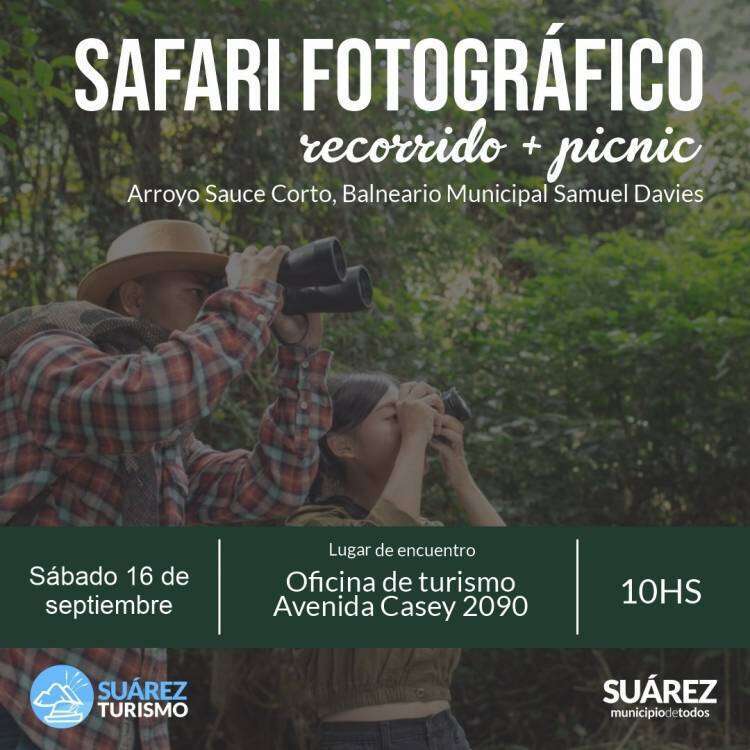 Safari fotográfico recorriendo el río Sauce Corto