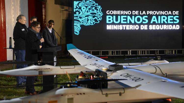 Presentan drones para combatir el delito rural