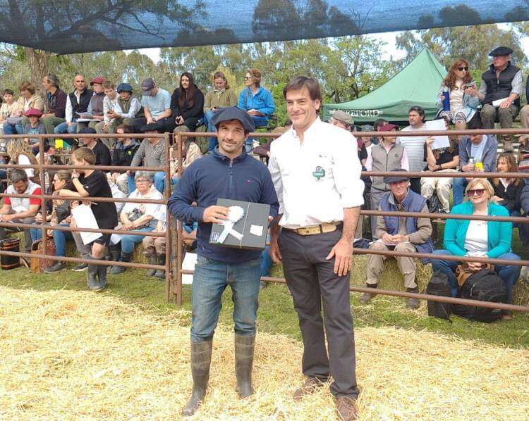 EXPO RURAL 2023: presentación de los campeones
