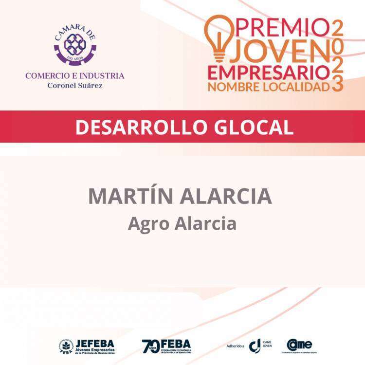 Cuatro suarenses son finalistas del Premio Joven Empresario bonaerense 2023