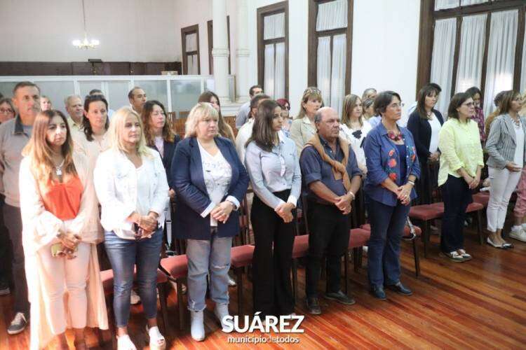 Asunciones en Coronel Suárez: Eugenia Bravo presidenta del Consejo Escolar, Andrea Acosta presidenta del HCD y 7° mandato del Intendente Moccero 