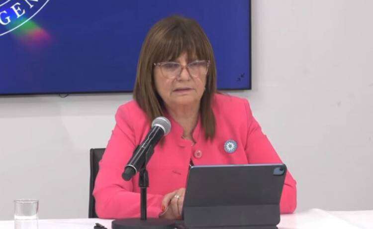 Bullrich: “Las cuatro fuerzas federales van a intervenir frente a cortes, piquetes o bloqueos”