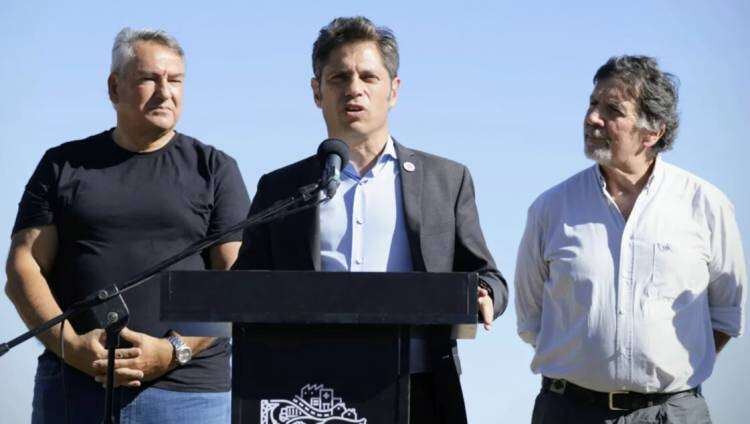“Están ajustando a las familias bonaerenses, no a este gobierno", dijo Kicillof desde Pehuen Co
