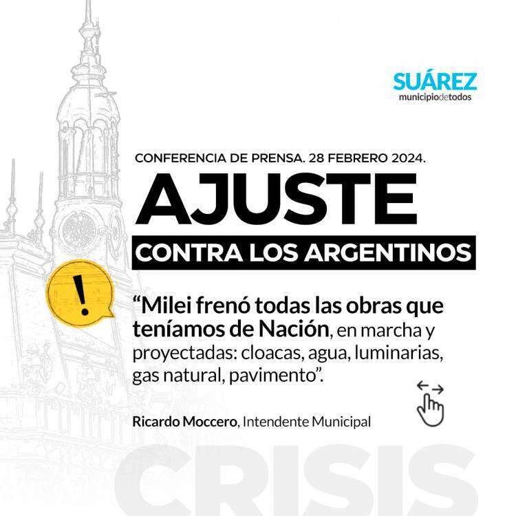Ricardo Moccero: "Estamos viviendo tiempos muy difíciles, por eso necesitamos el apoyo y acompañamiento de todos"