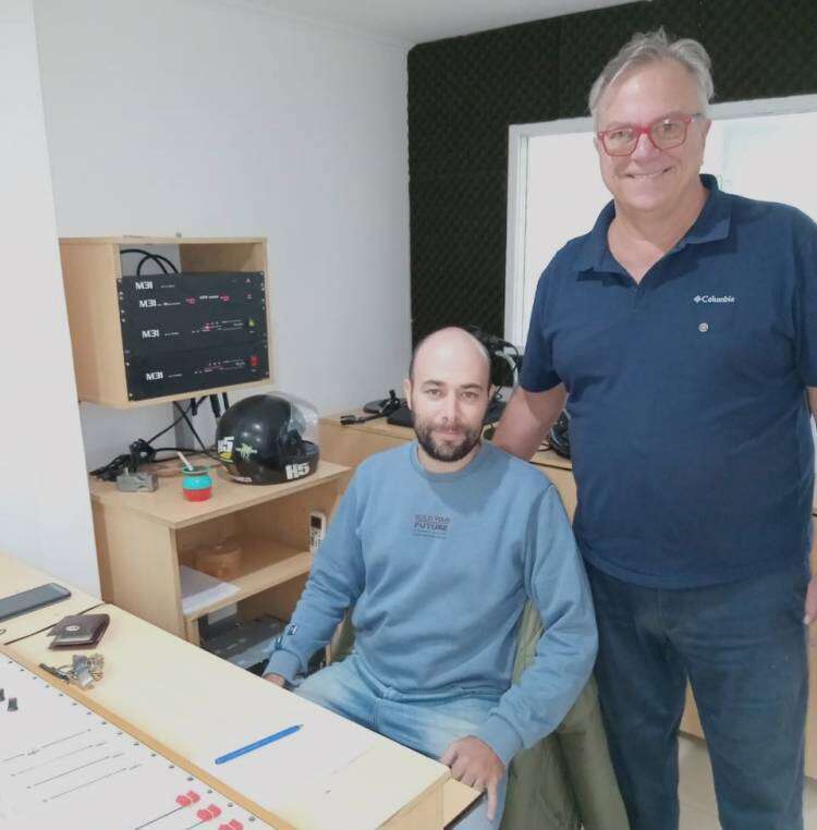 ¡Primera emisión de "La Hora del Rotary"!
