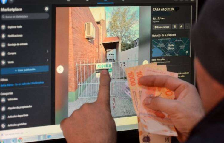 Alertan sobre estafas con el alquiler de viviendas a través de las redes sociales