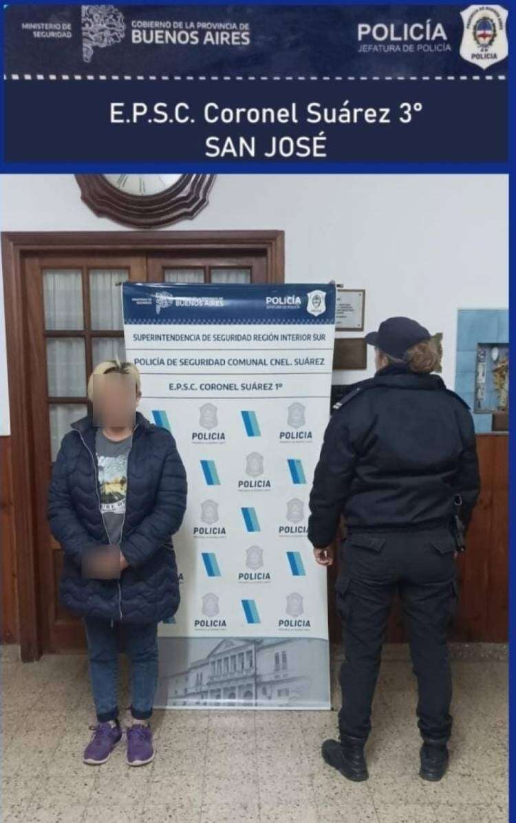 Aprehendieron a una mujer de 53 años luego de encontrarle cocaína entre sus prendas durante un operativo vial