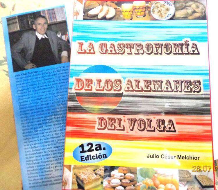 Julio César Melchior relanza  "La gastronomía de los alemanes del Volga"