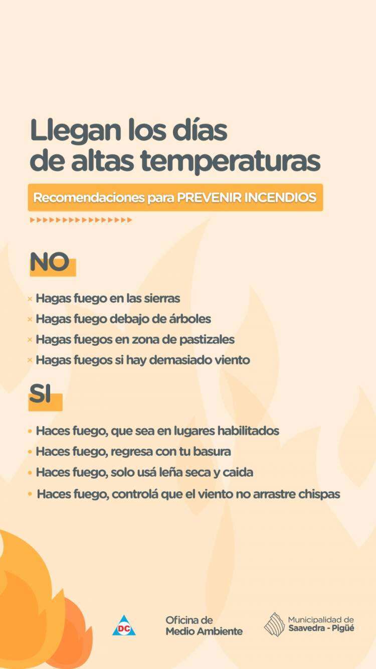 Cómo prevenir incendios forestales ante la llegada de altas temperaturas