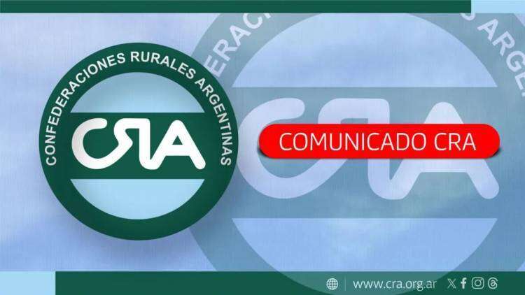 Comunicado de CRA. "Mantener la presión fiscal al campo, la nueva idea de IERAL"
