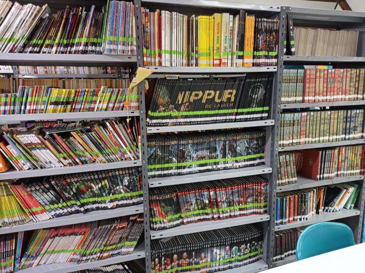 Registro de visitas de la Biblioteca Popular Infantil