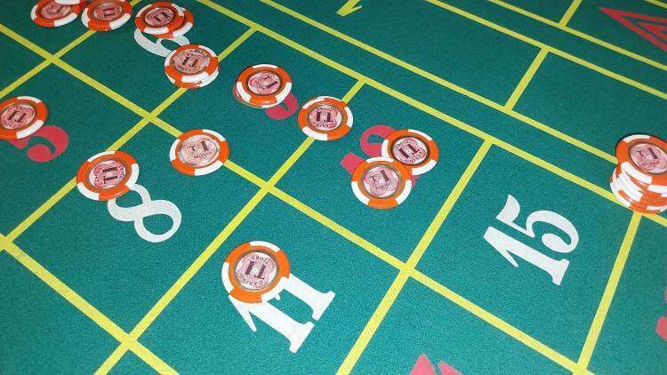 Colorado el 9, la primera bola del Casino de Sierra de la Ventana