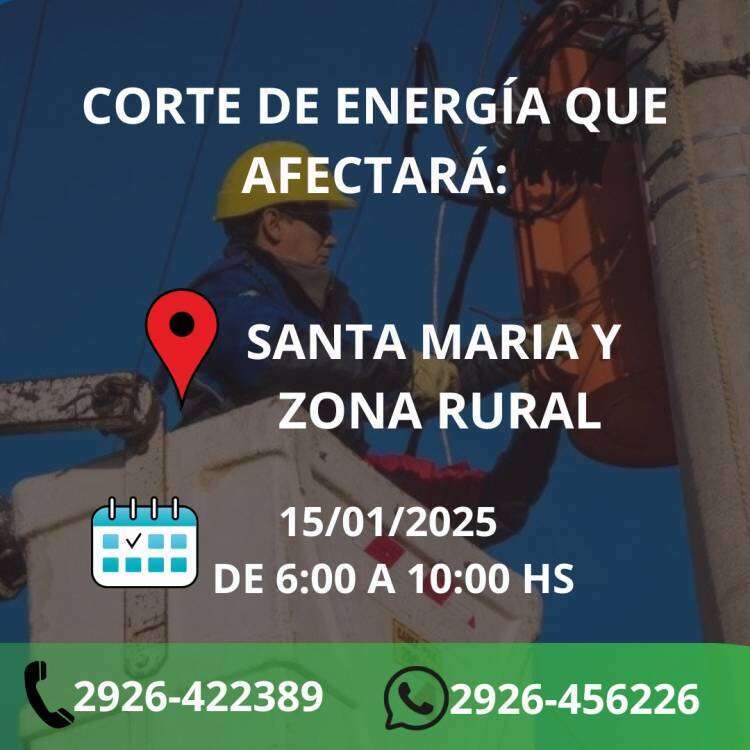 Aviso de Corte Programado: Mantenimiento en la Red de Media Tensión