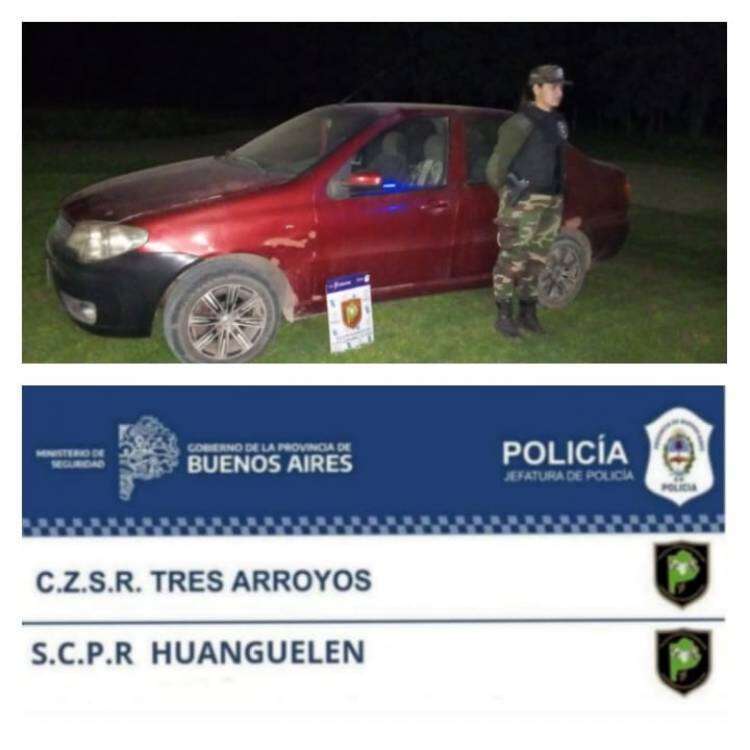 Secuestros de vehículos llevados a cabo por el CPR Cnel. Suárez y SubCPR Huanguelén