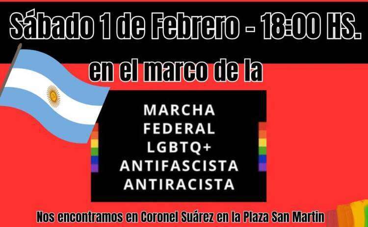 Marcha Federal LGBTQ+ antifascista antiracista