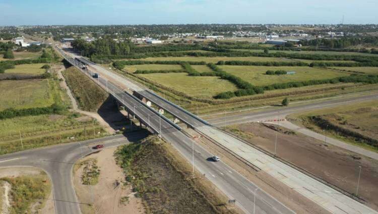 Habilitaron el nuevo puente de la Circunvalación Norte de Bahía Blanca