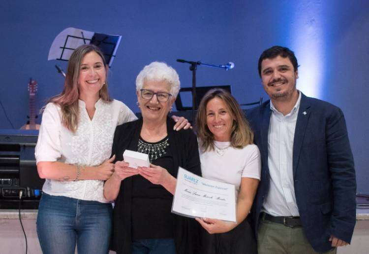 Distinción Yvonne Trillia de Leschot 2025: Marita March dedicó el reconocimiento a las mujeres que luchan en las inundaciones de Bahía Blanca