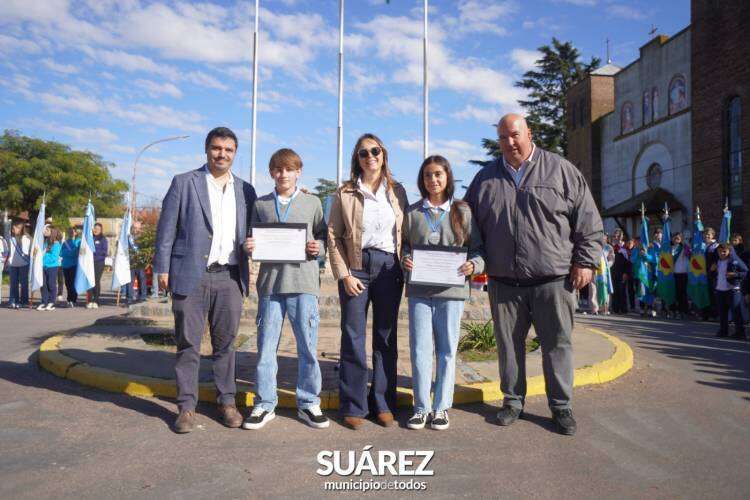 La comunidad de Santa María reconoció a los alumnos con mejores promedios ciclo lectivo 2024