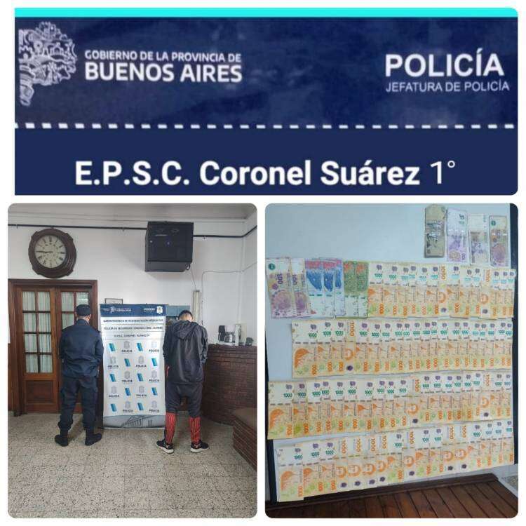 APREHENDIDO POR HURTO TRAS SER IDENTIFICADO MEDIANTE CÁMARAS DE SEGURIDAD
