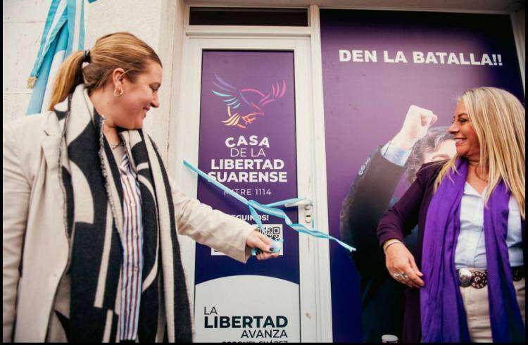 La Libertad Avanza Coronel Suárez abrió las puertas de su Casa de la Libertad 
