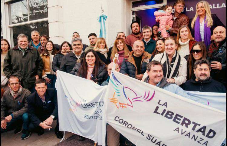 La Libertad Avanza Coronel Suárez abrió las puertas de su Casa de la Libertad 