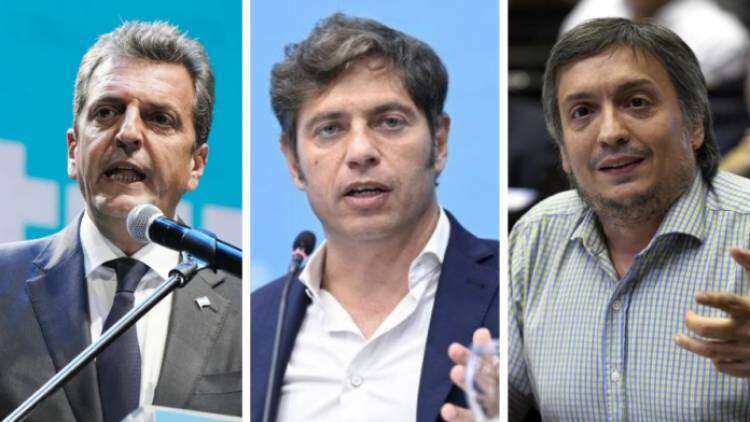 Kicillof, Kirchner y Massa acordaron el primer paso para las listas unificadas: “Fuerza Patria”, el frente peronista