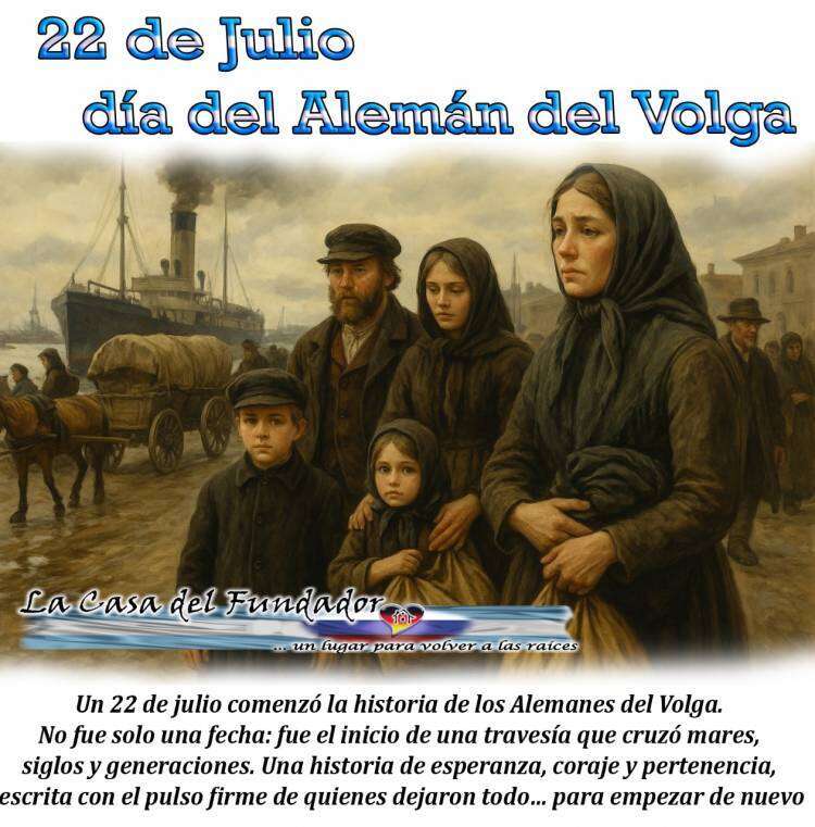22 de Julio día de los Alemanes del Volga