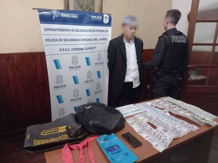 Estafador capturado por la comisaría Suarense en Casey y Urquiza