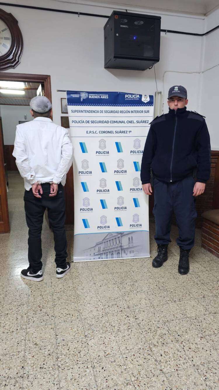 Estafador capturado por la comisaría Suarense en Casey y Urquiza