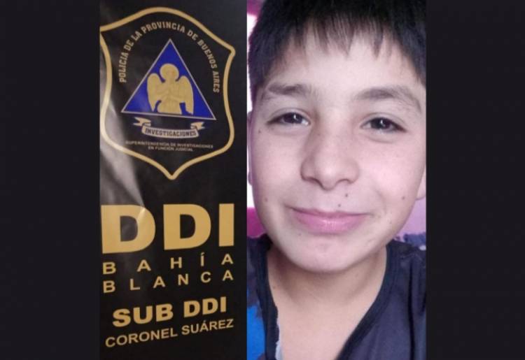 SUBDDI CNEL. SUÁREZ: Se solicita difusión para dar con el paradero del menor