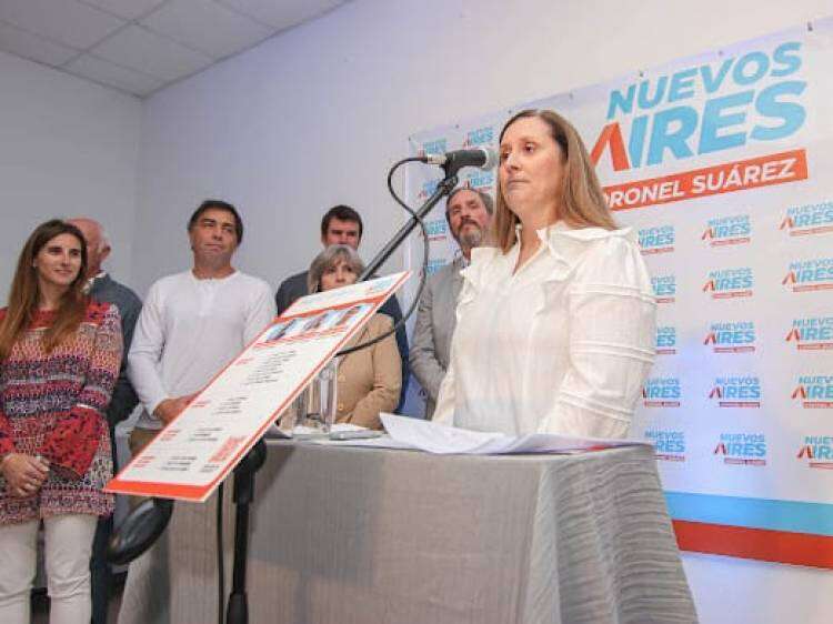 La agrupación política Nuevos Aires presentó su lista en Coronel Suárez 
