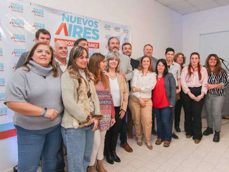 La agrupación política Nuevos Aires presentó su lista en Coronel Suárez 