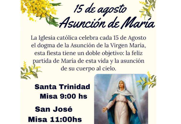 15 de Agosto – Asunción de la Virgen María