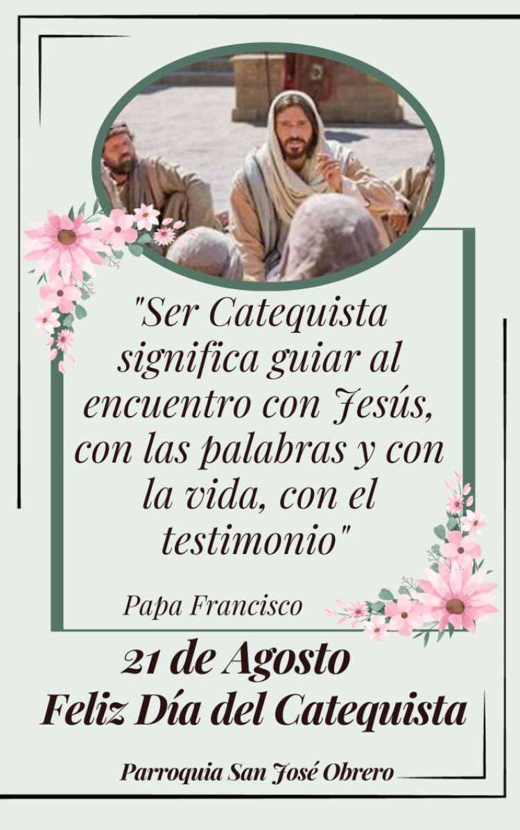 Día del Catequista - 21 de Agosto