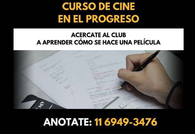 Curso de Cine en el Progreso