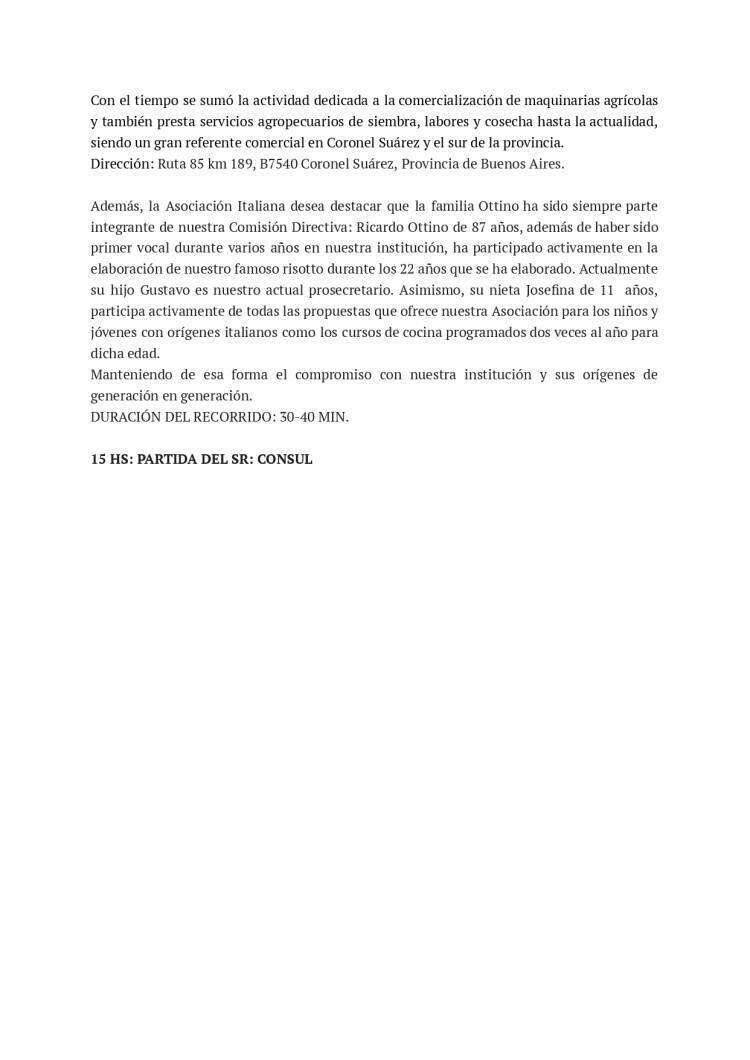 Acto de Nombramiento del Correspondiente Consolare