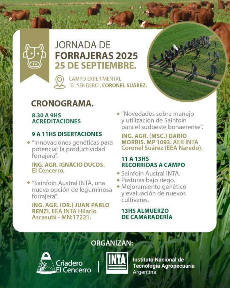Ing. Agr. Emanuel Gericó: "están todos invitados a formar parte..."