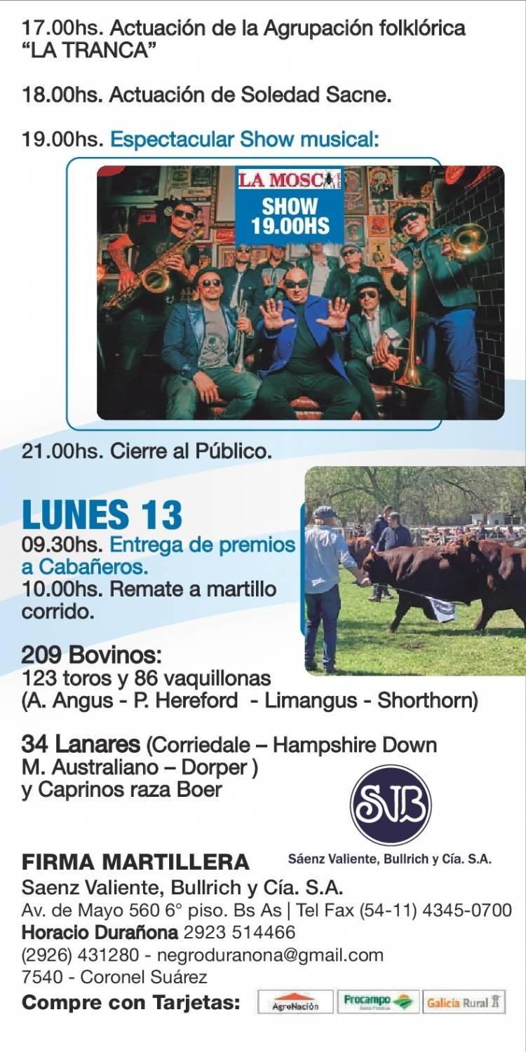 Abrió la 106° Exposición Rural de Coronel Suárez con las jornadas técnicas para escuelas secundarias