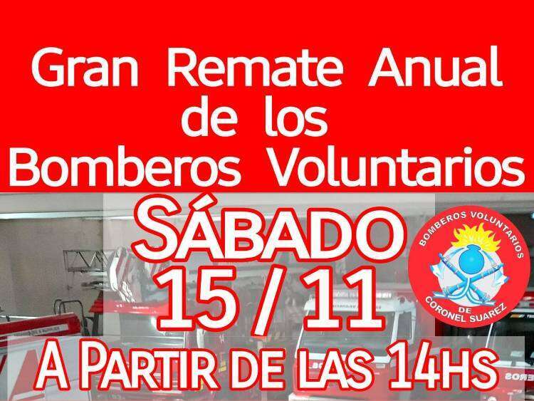 Gran Remate Anual de los Bomberos Voluntarios 