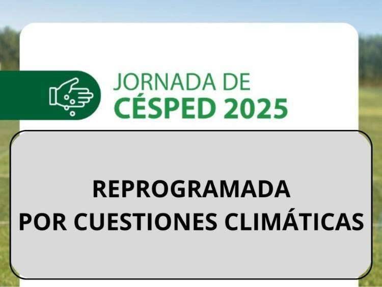 AVISO IMPORTANTE: Jornada de Césped