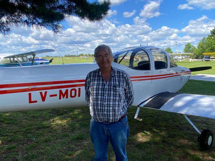“Mi padre siempre tomó como objetivo de los aeroclubes la formación del piloto”